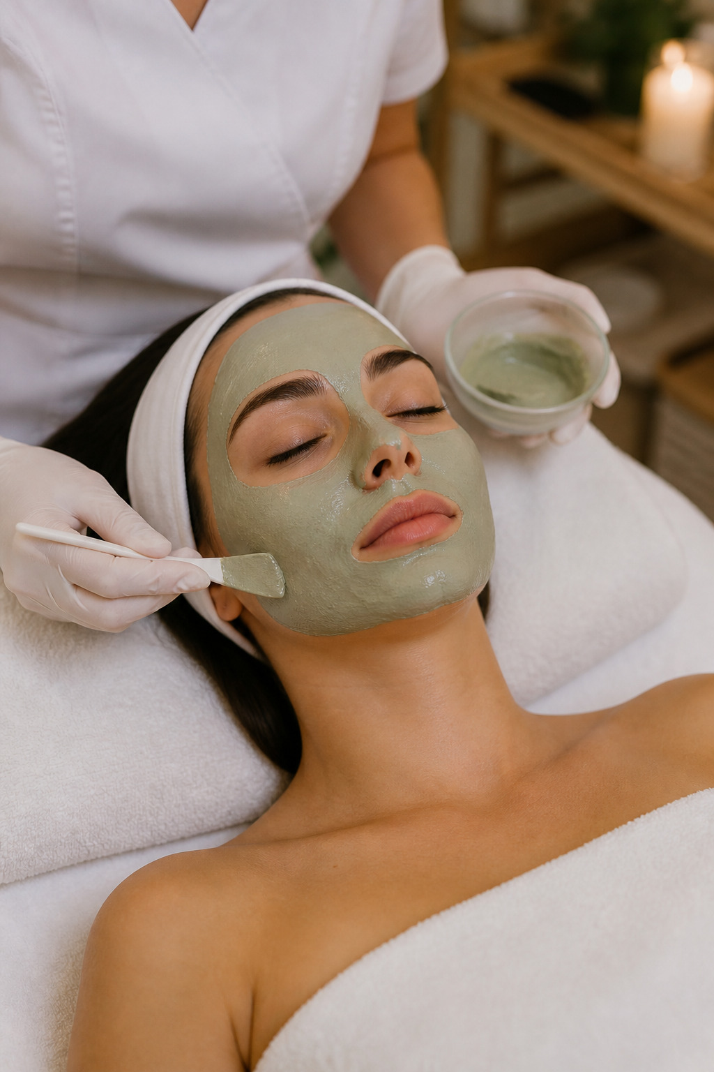 Facial Apply Clay Mask
