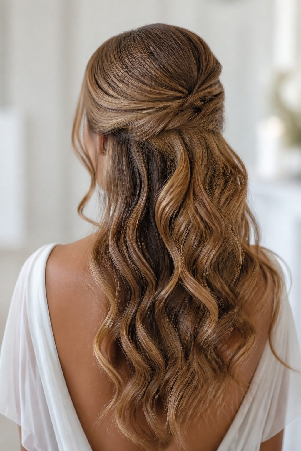 Womens Hair Back Half Up